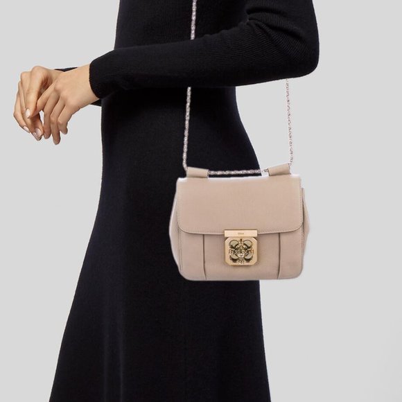 CHLOE Elsie Small Bag in Dove - Picture 15 of 16